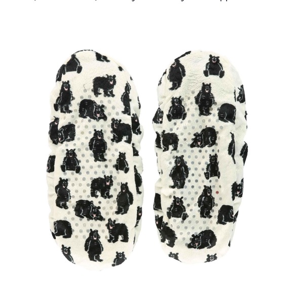 🐻 NWT Lazy One Women’s Family Bear Fuzzy Feet slippers - Picture 9 of 9